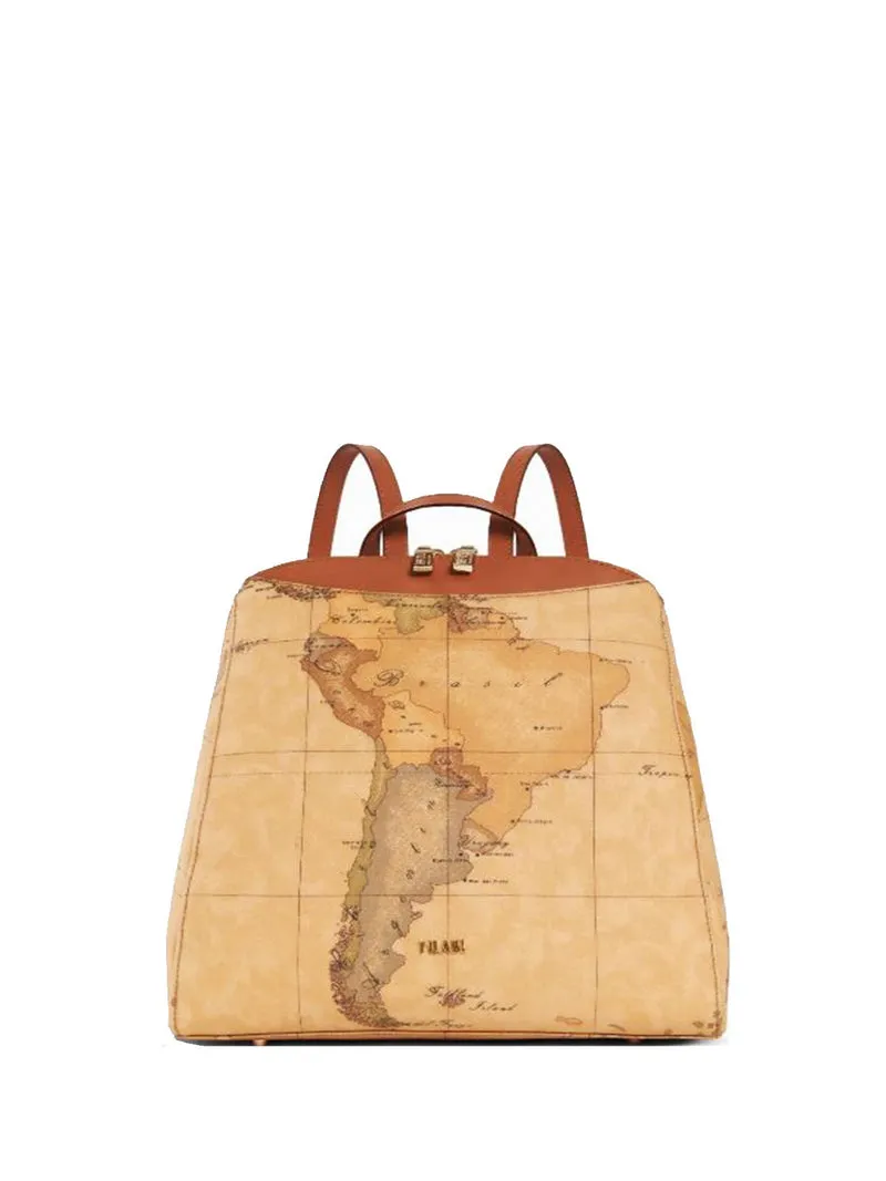 Alviero Martini Zaino Geo Classic Ziparound Naturale