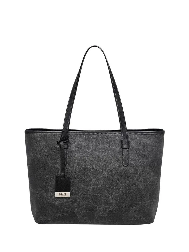 Alviero Martini Borsa Shopper Media Geo Classic Nero