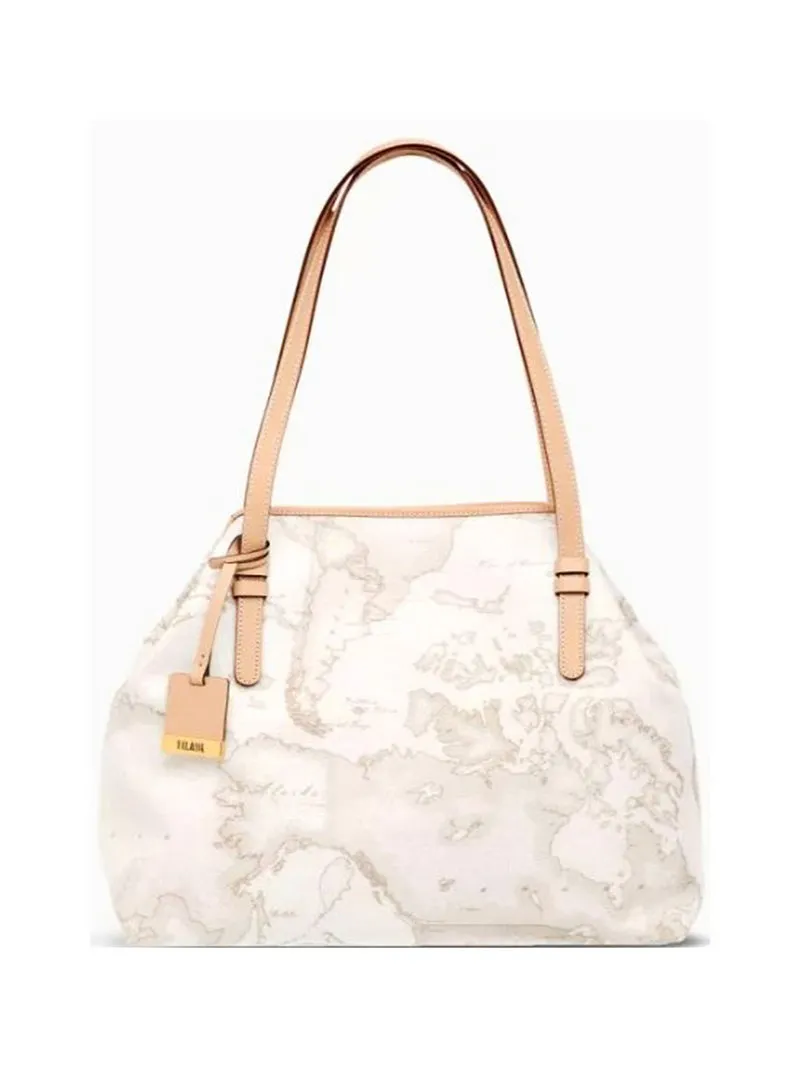 Alviero Martini Borsa Geo A Spalla Media Bianco