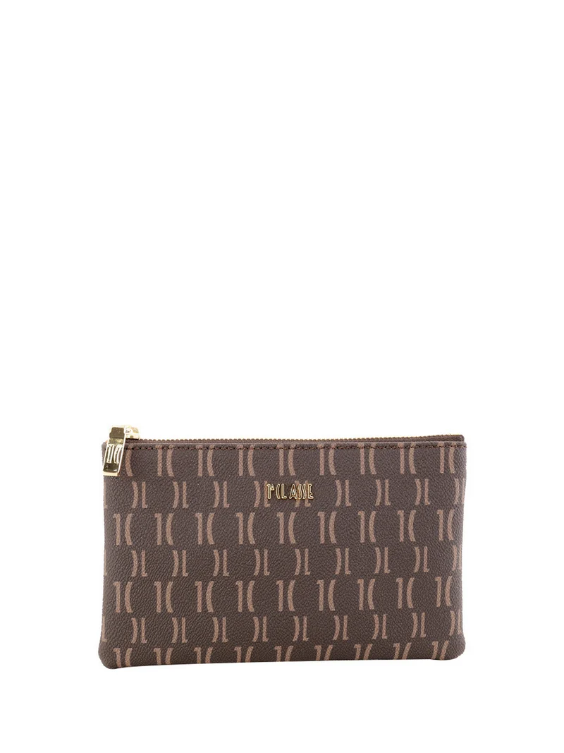 Alviero Martini Portafogolio Bustina Media Monogram Moro