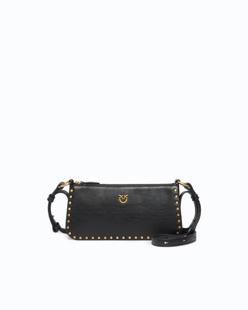 PINKO HALF MOON HORIZONTAL MINI STUD