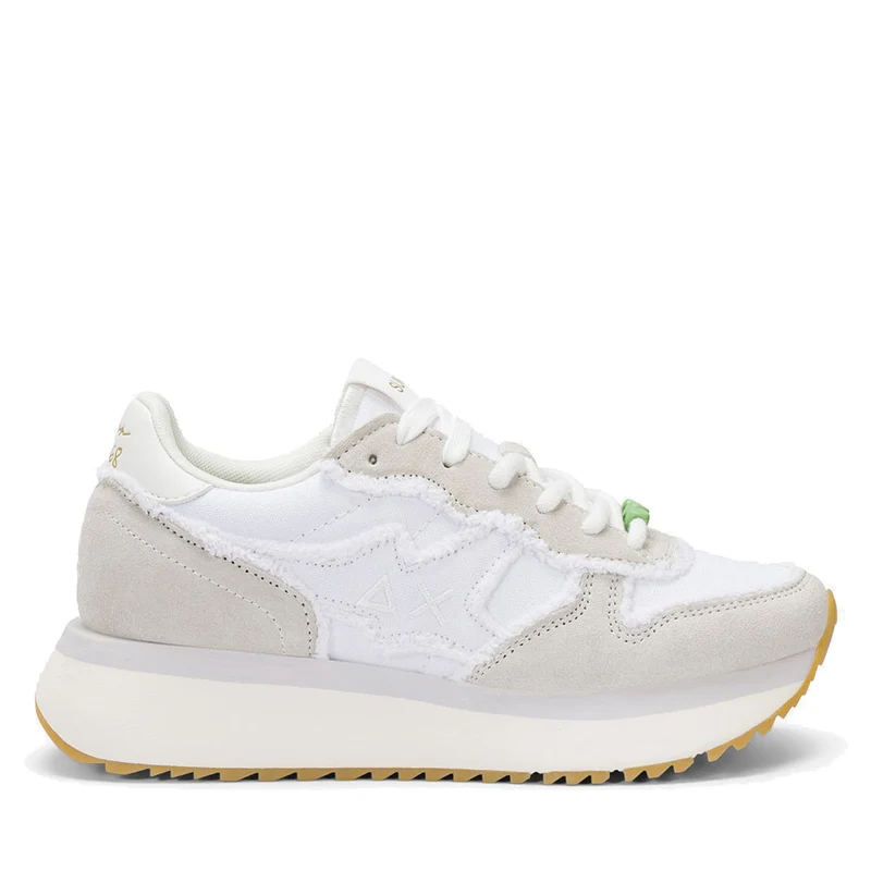Sneakers Donna Sun68 Big Stargirl Canvas Colore Bianco - Z36223