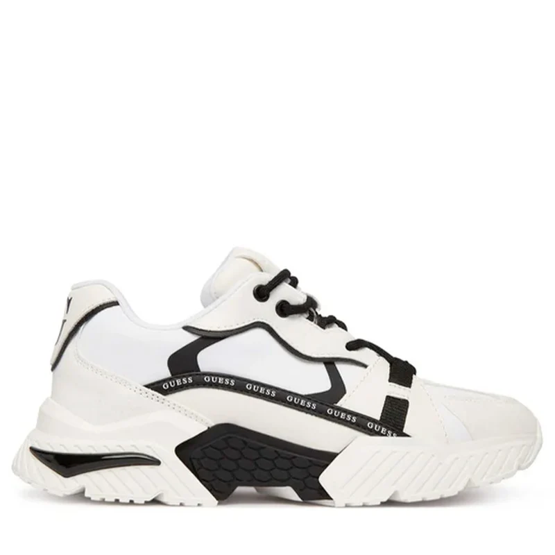 Scarpe Donna GUESS Sneakers Linea Carrli Colore White - Black