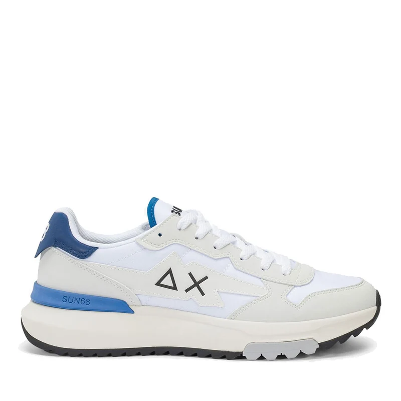 Sneakers Uomo Sun68 Niki 2.0 Solid Bianco - Z36121