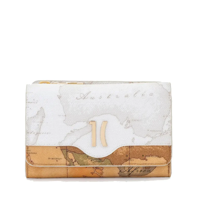 Portafoglio Donna Medio 1A Classe Alviero Martini linea White Geo Mix PQ28