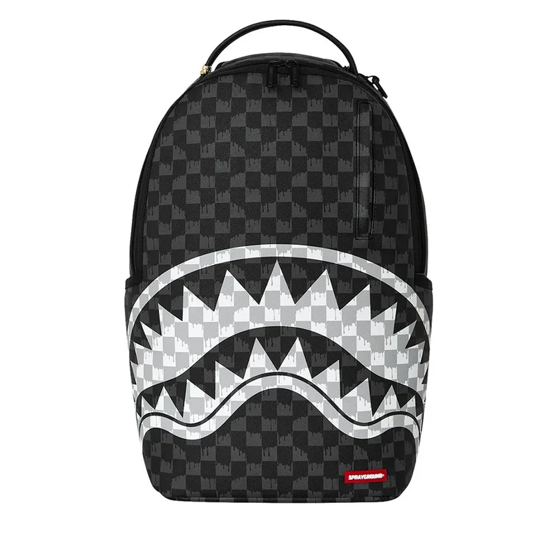 Zaino Unisex SPRAYGROUND stampa Black and White Drip Check