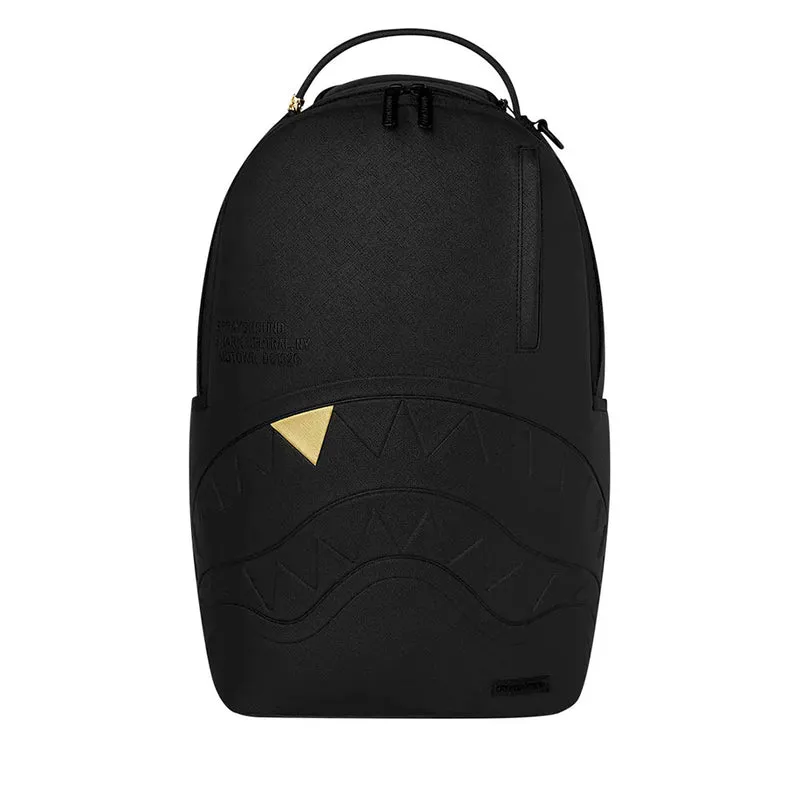 Zaino Unisex SPRAYGROUND stampa Blacked Out Embossed Gold Tooth