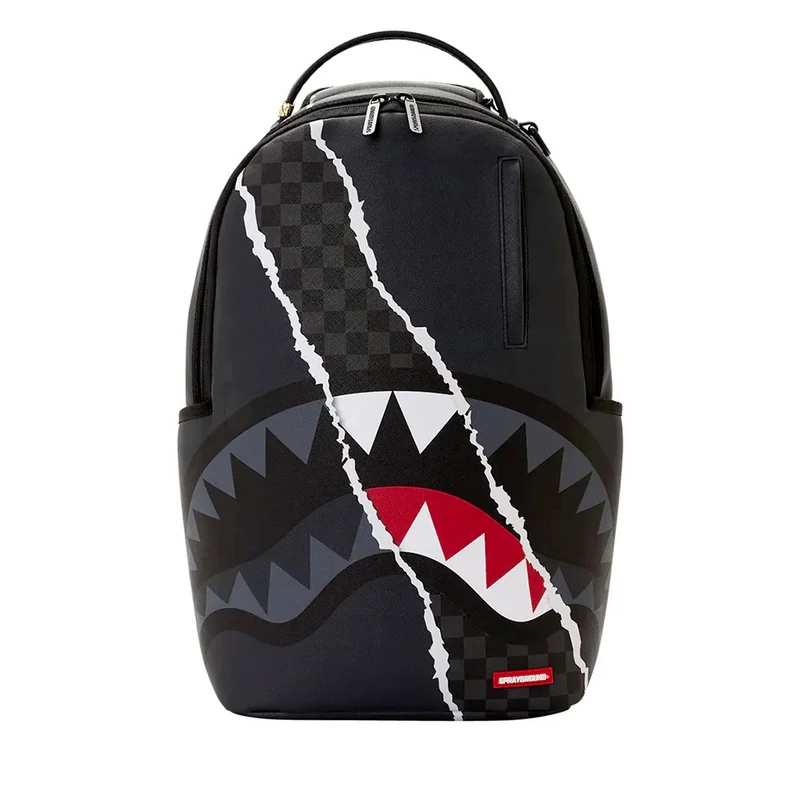 Zaino Unisex SPRAYGROUND stampa Center Rip Revealing Gray