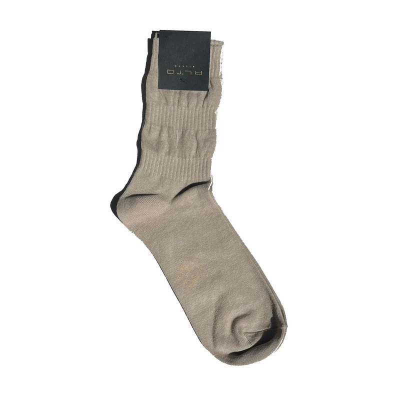 ALTO MILANO - Calzino Corto - ALBA - Beige 027