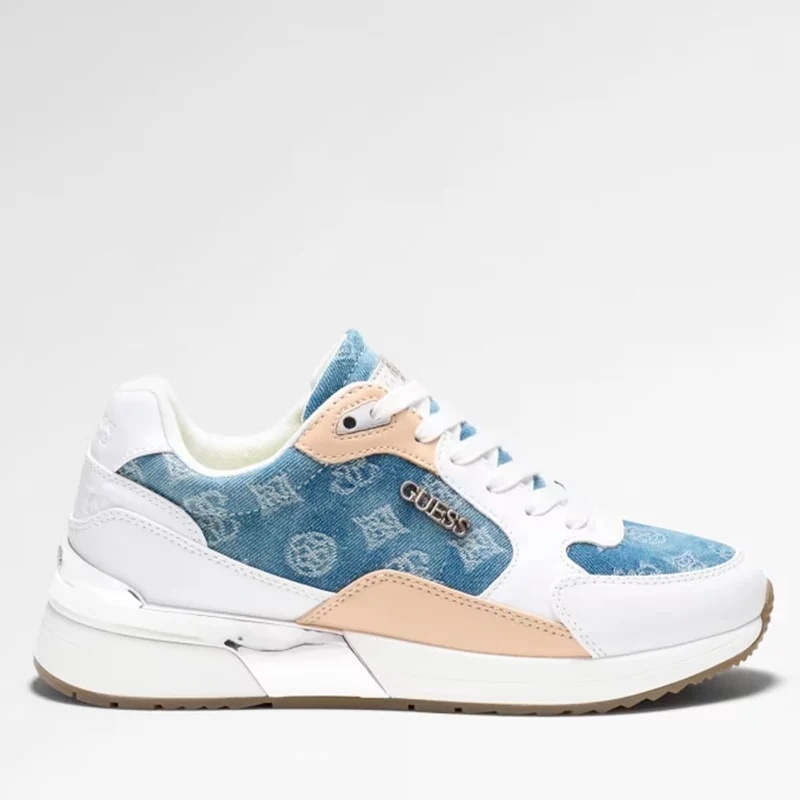 Scarpe Donna GUESS Sneakers Colore White - Blue Linea Moxea
