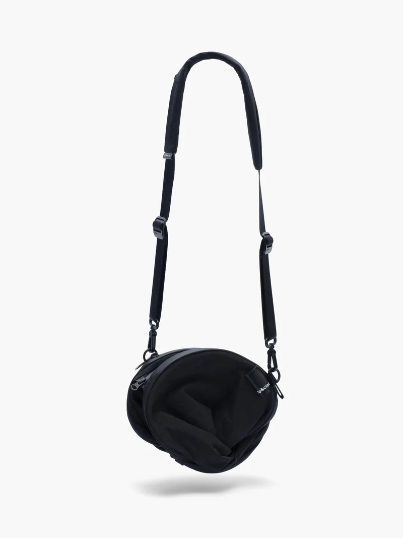COTE & CIEL - 29261 - Luka Satchel Cross body - Smooth Black