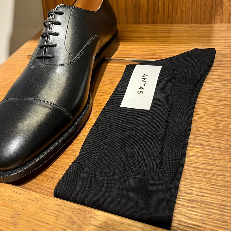 ANT 45 - Calzini Plain Long k01 - Nero