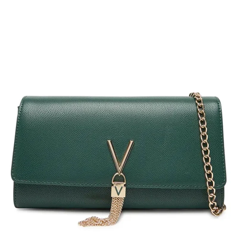 Borsa Donna a Tracolla VALENTINO BAGS linea Divina Colore Bosco - VBS1R401G