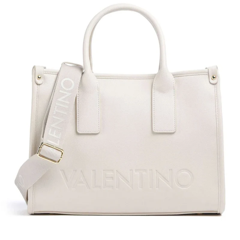 Borsa Donna a Mano VALENTINO BAGS linea Foxy Re Colore Ecru