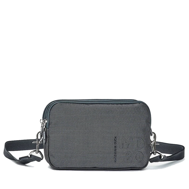 Borsa Donna a Tracolla Mini MANDARINA DUCK linea MD20 in Tessuto Colore Steel