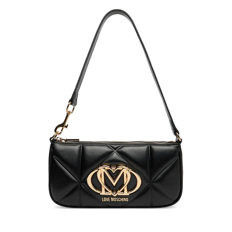 Borsa Donna Mini Sottospalla LOVE MOSCHINO linea Embossed Nera