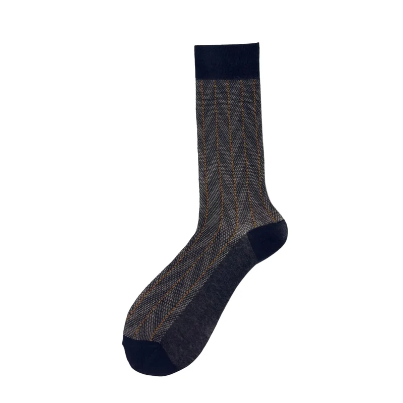 ALTO MILANO - Calzino Lungo - TUONO - Blu 004