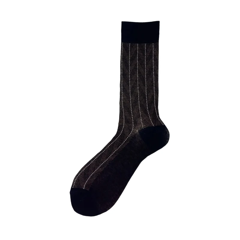 ALTO MILANO - Calzino Lungo - TUONO - Brown 021