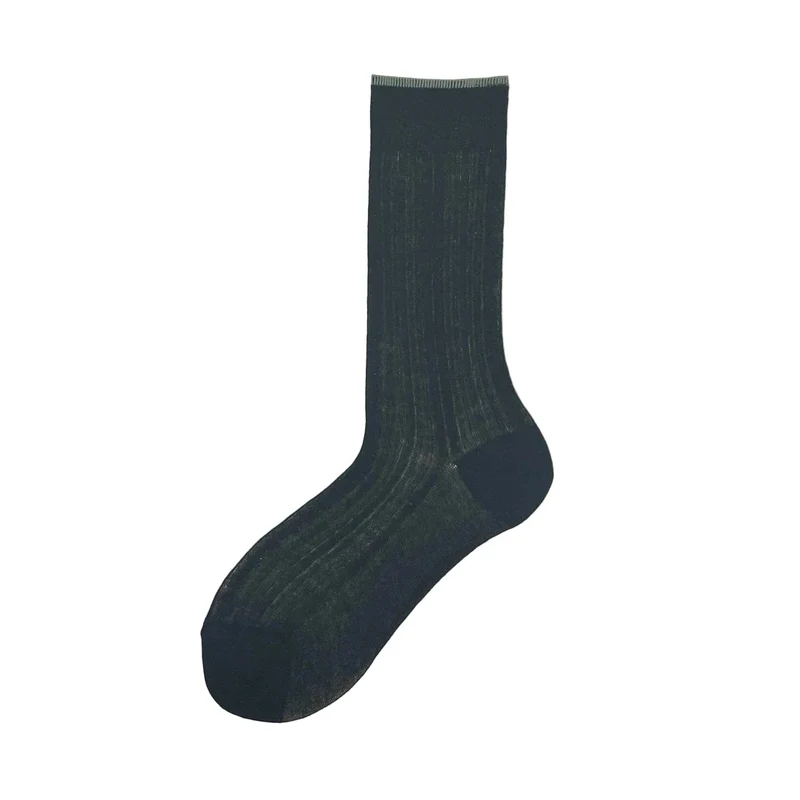 ALTO MILANO - Calzino Corto - ALASKA - Black 021