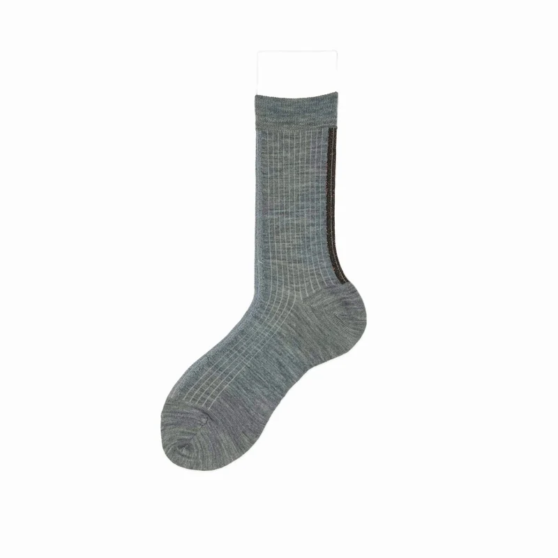 ALTO MILANO - Calzino Corto - ALTEA - Grigio 019