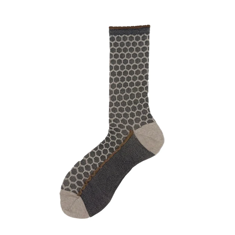 ALTO MILANO - Calzino Corto - SCINTILLA - Beige 062