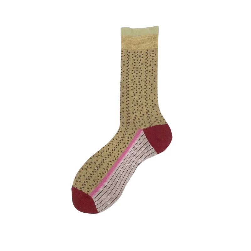 ALTO MILANO - Calzino Corto - BRINA - Beige 109