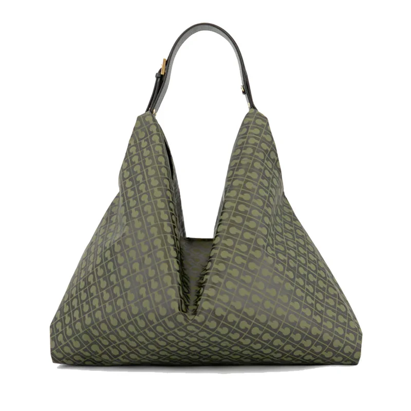 Borsa Donna a Spalla GHERARDINI linea Amazzonia in Tessuto Softy colore Forest
