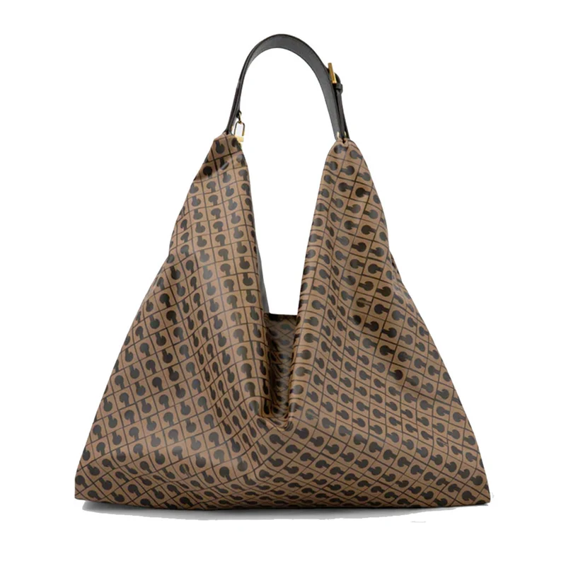 Borsa Donna a Spalla GHERARDINI linea Amazzonia in Tessuto Softy colore Toffee