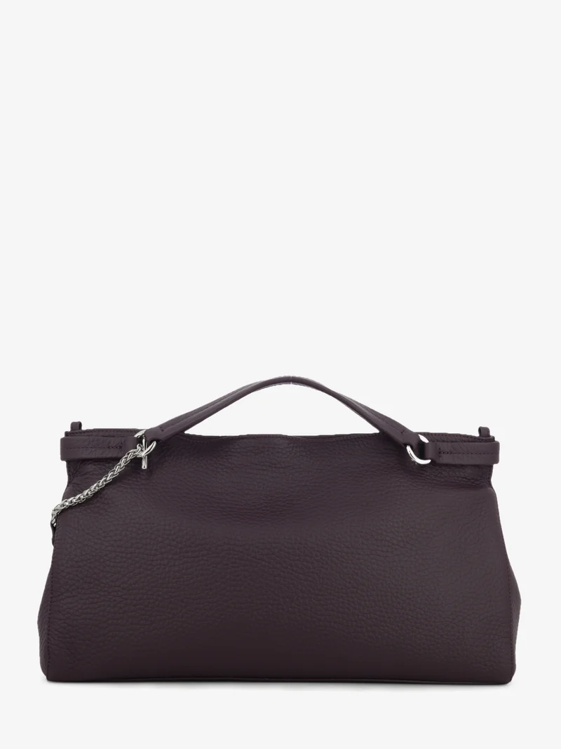 Borsa Virgo M soft burgundy
