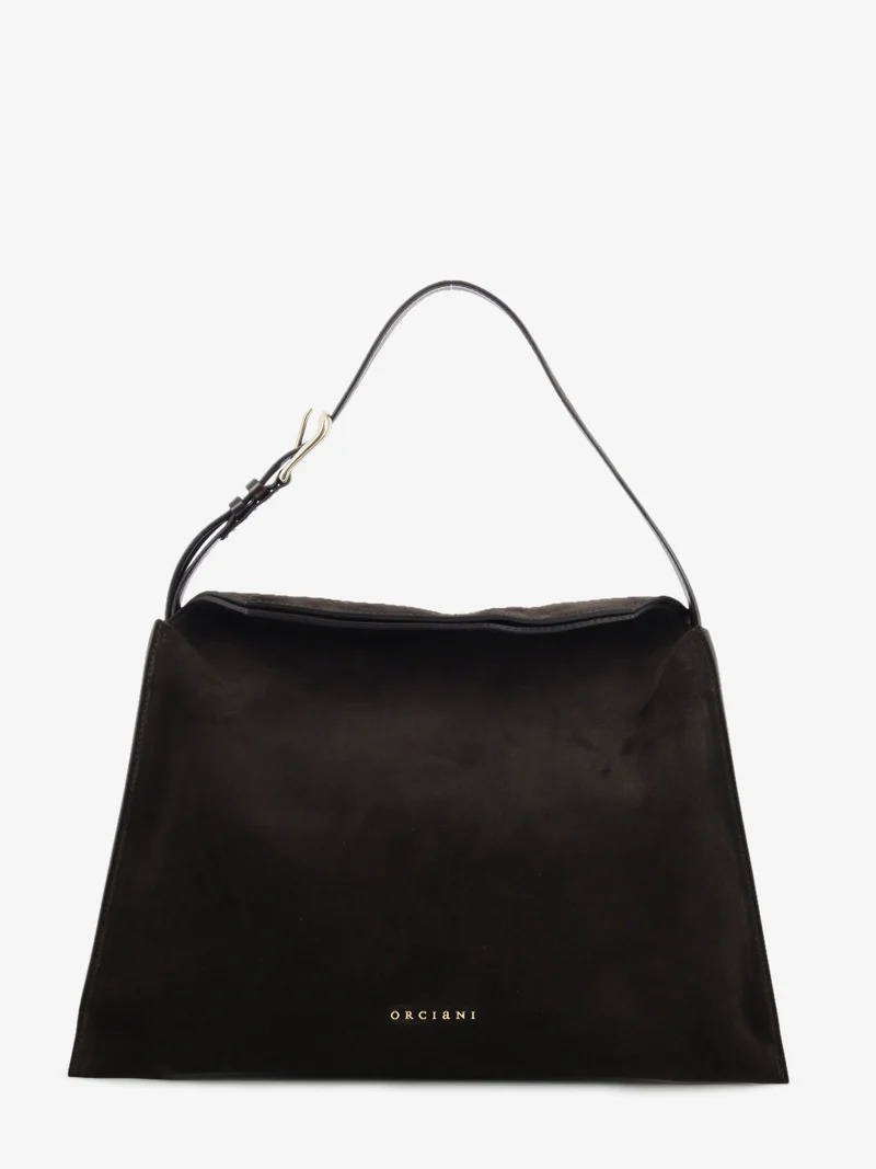 Borsa Trinity M peach testa di moro / oro