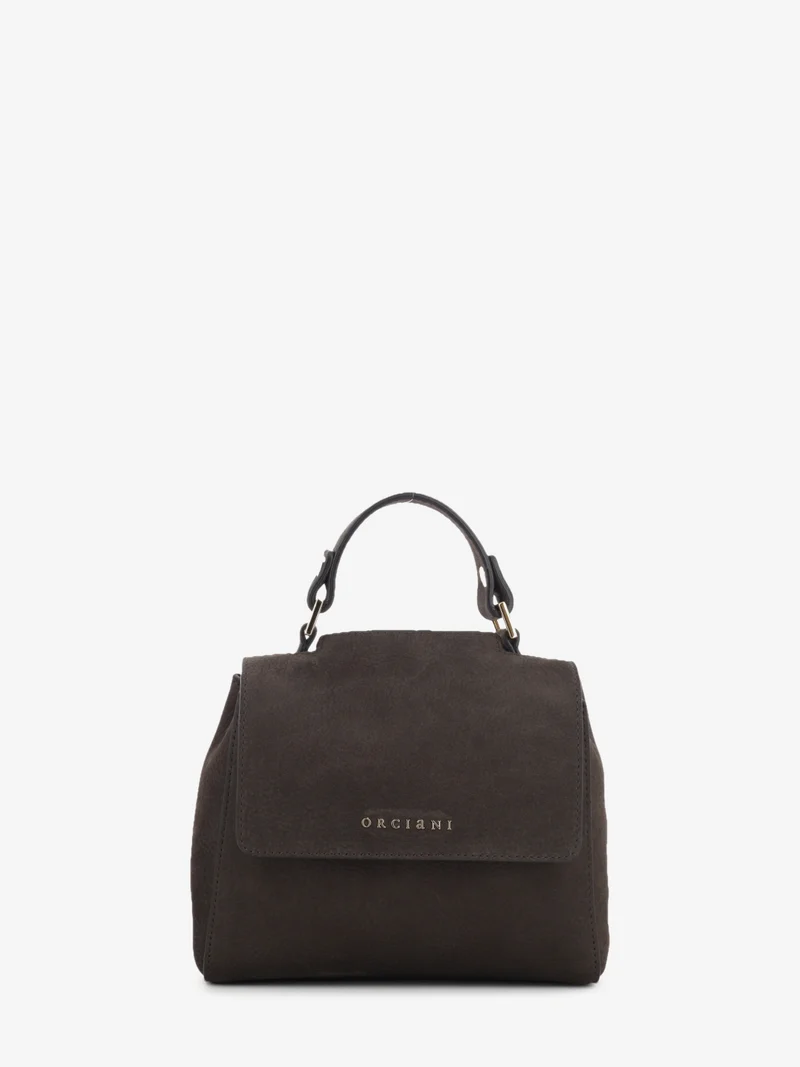 Borsa Sveva XS nabuck testa di moro