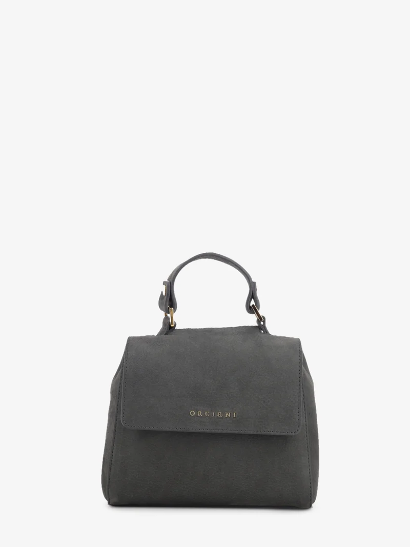 Borsa Sveva XS nabuck carbone