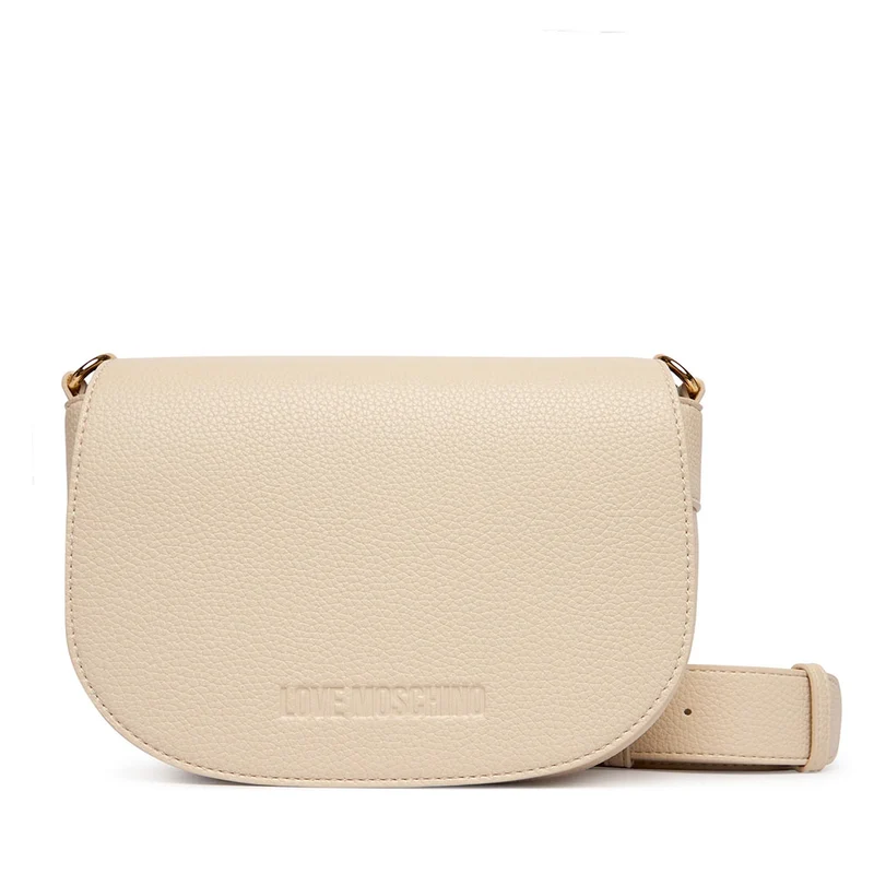 Borsa Donna a Tracolla LOVE MOSCHINO linea Giant Logo Avorio