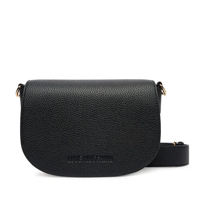 Borsa Donna a Tracolla LOVE MOSCHINO linea Giant Logo Nero