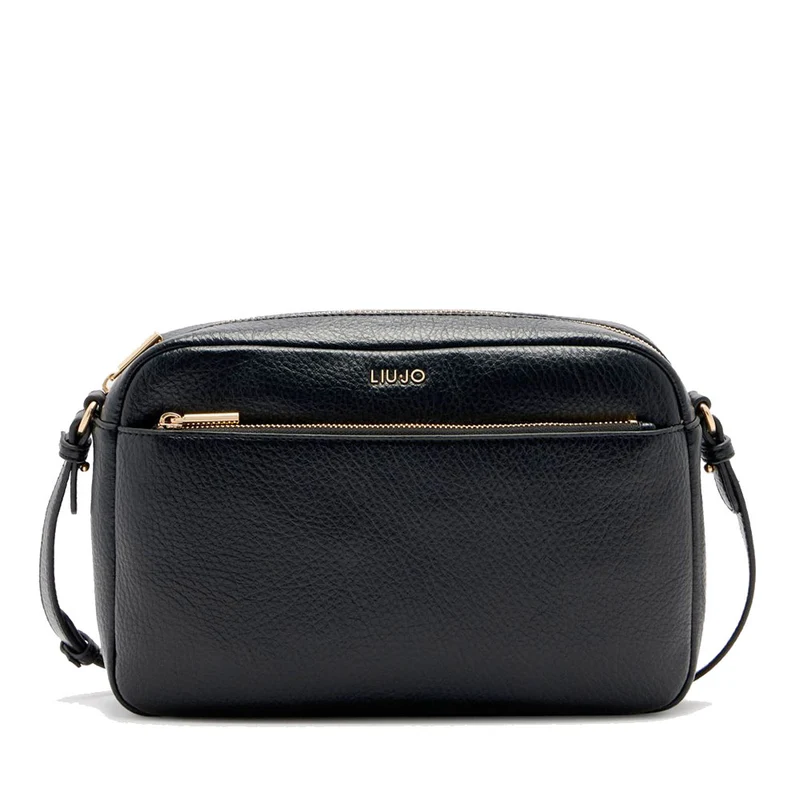 Borsa Donna a Tracolla LIU JO Better effetto Bottalato Nero