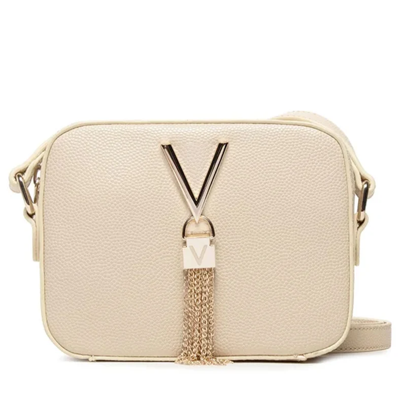Borsa Donna a Tracolla VALENTINO BAGS linea Divina Colore Beige - VBS1R409G