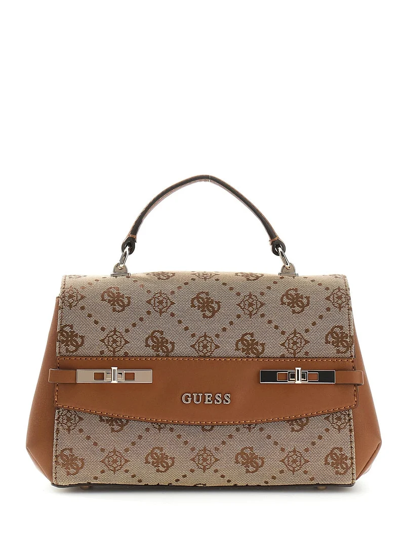 GUESS MELINDA LOGO TOP HANDLE FLAP