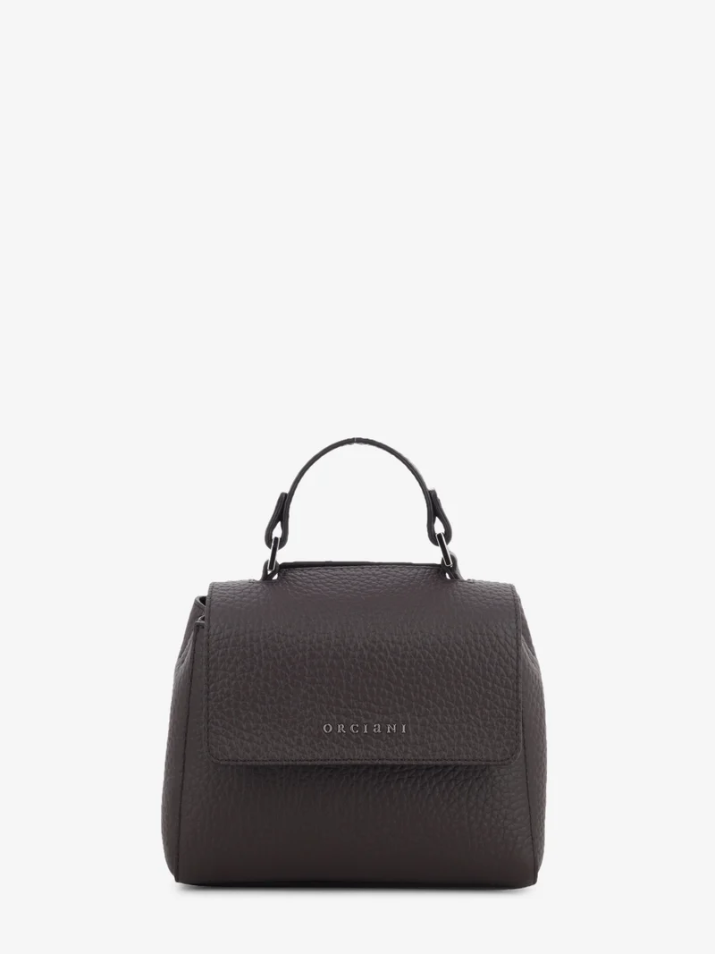 Borsa Soft Mini testa di moro