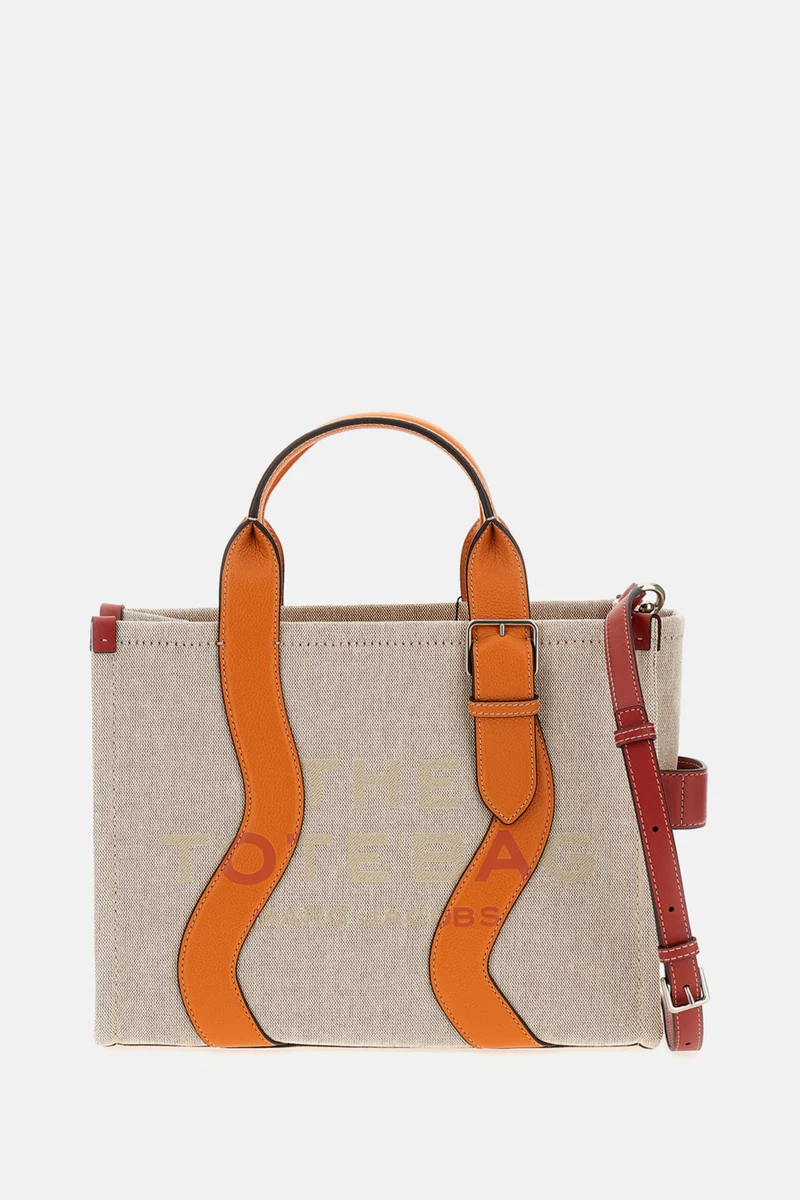 THE WAVY CANVAS MEDIUM TOTE BAG