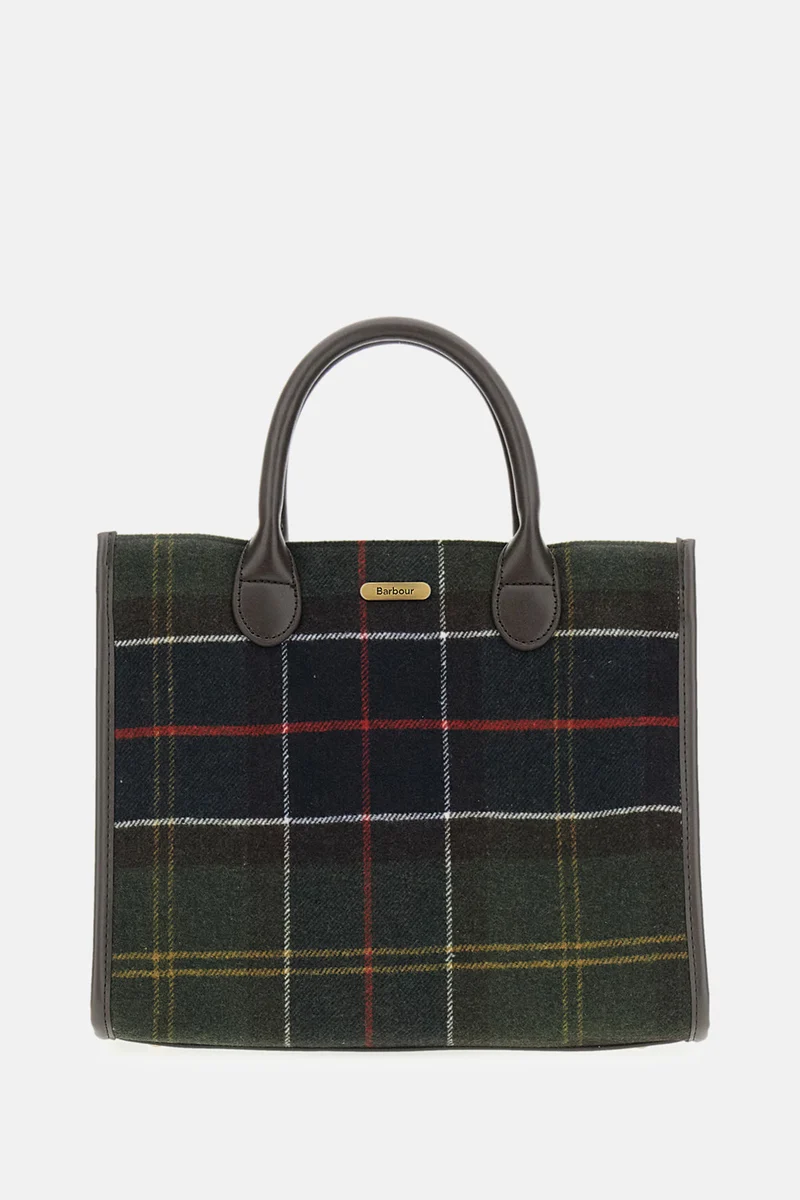 BORSA TOTE BARRHILL TARTAN