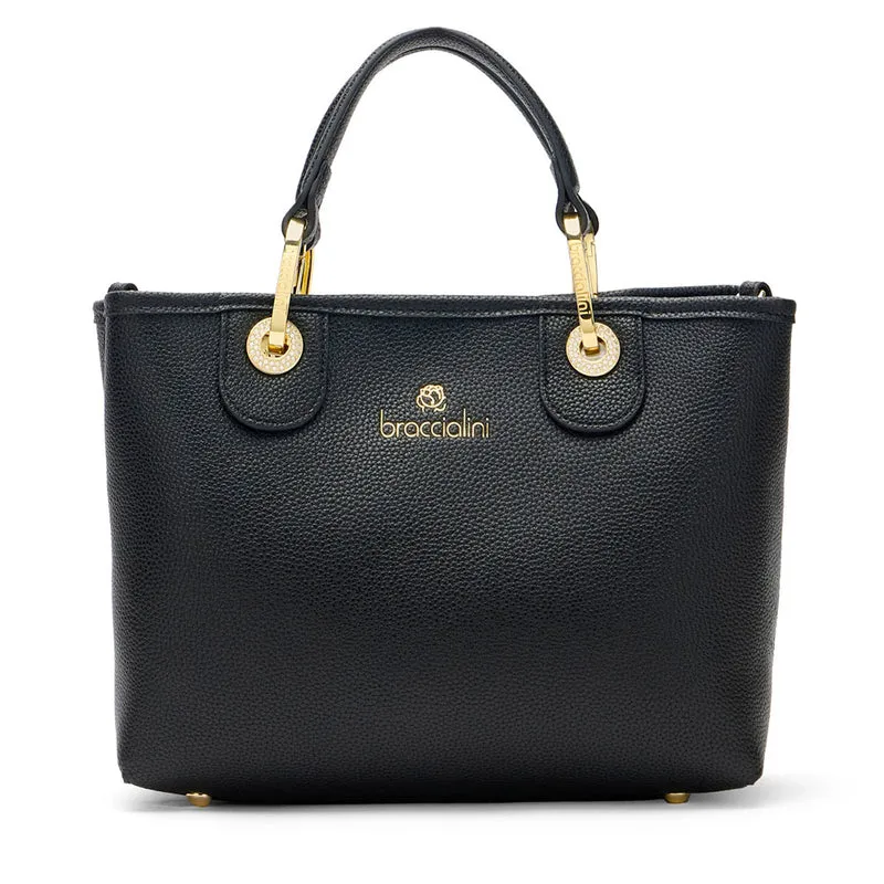 Borsa Donna a Mano Small BRACCIALINI linea Beth Nero