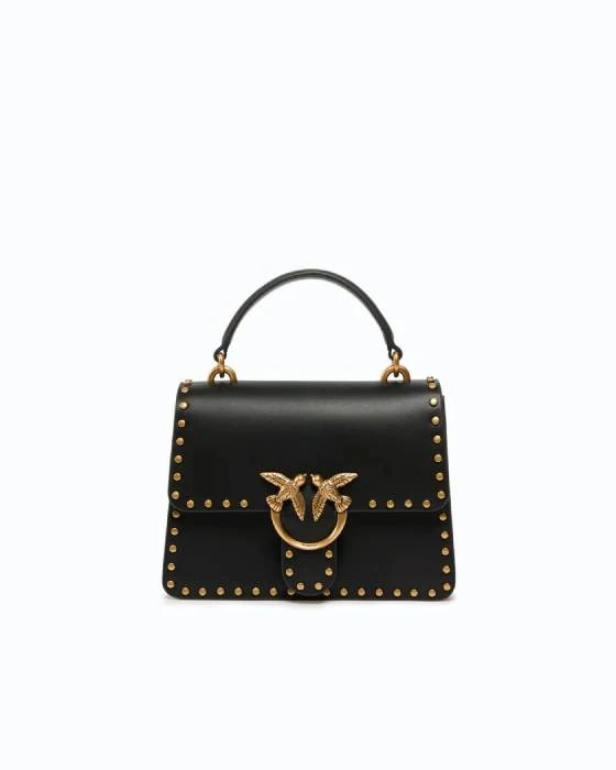 PINKO TOP HANDLE MINI LIGHT STUDS VI