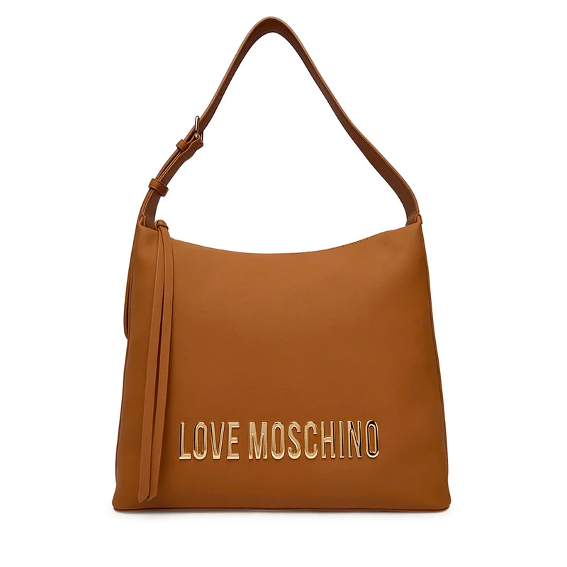 Hobo Bag Donna LOVE MOSCHINO linea Bold Bag color Cuoio