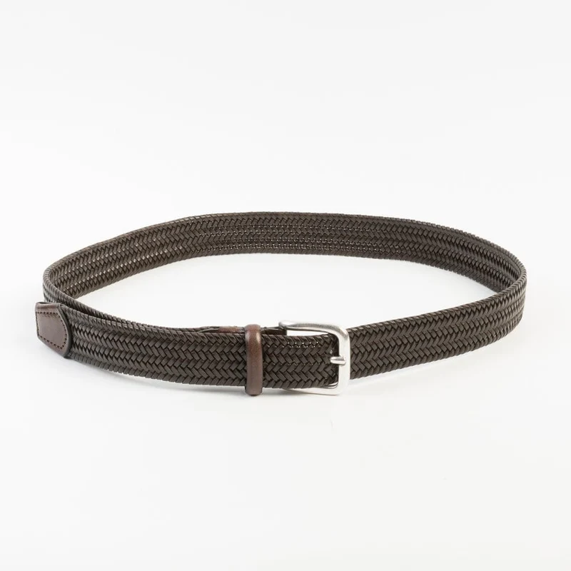 CAPPELLETTOSHOP - Cintura- EGITTO - Intreccio elasticizzato Marrone
