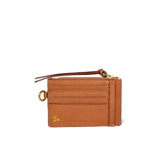 JEROME DREYFUSS - Portacarte - Lucky - Chene Cuoio