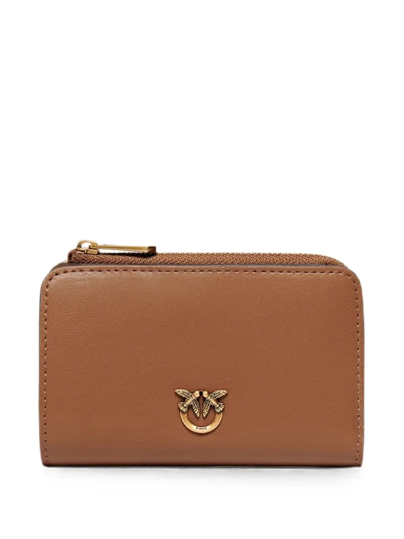 PINKO MINI WALLET VITELLO SETA