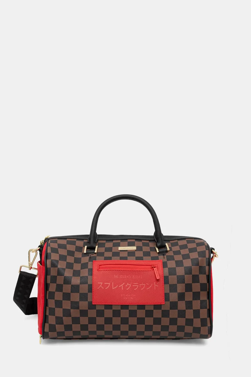 SPRAYGROUND RED REDEMPTION MINI DUFFLE