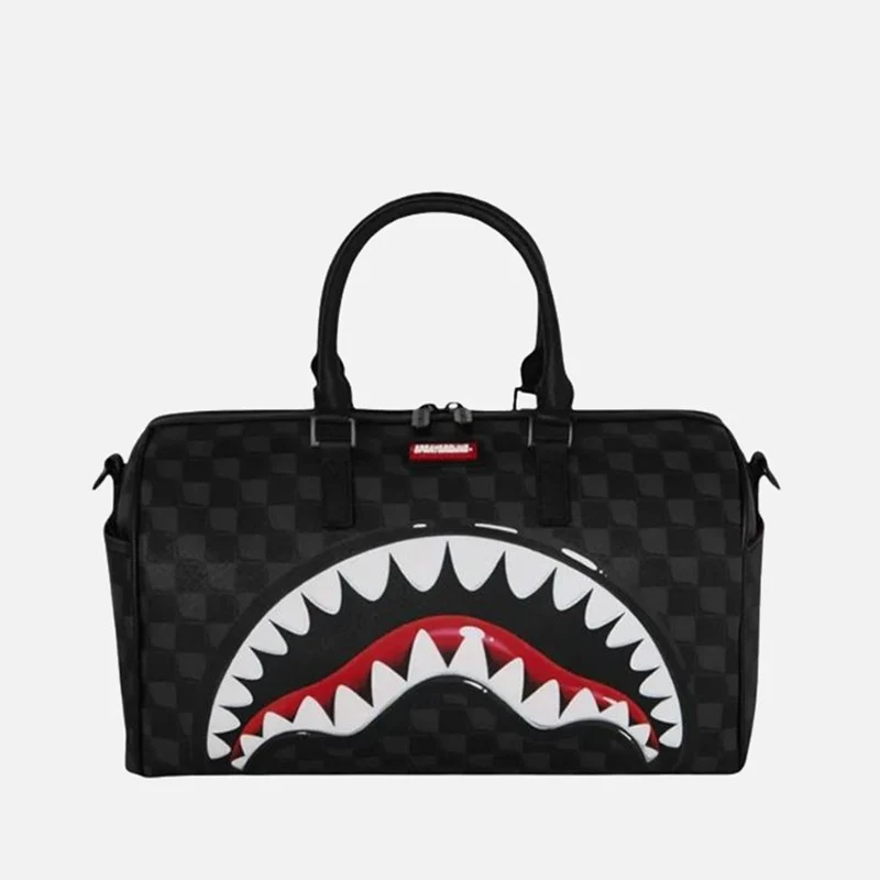 SPRAYGROUND SHARKS IN PARIS BALLOON BLACK MINIDUFFLE