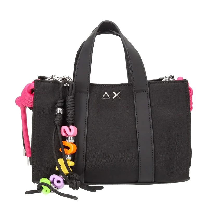 Shopping Bag SUN68 linea Mini Bag Everyday colore Nero