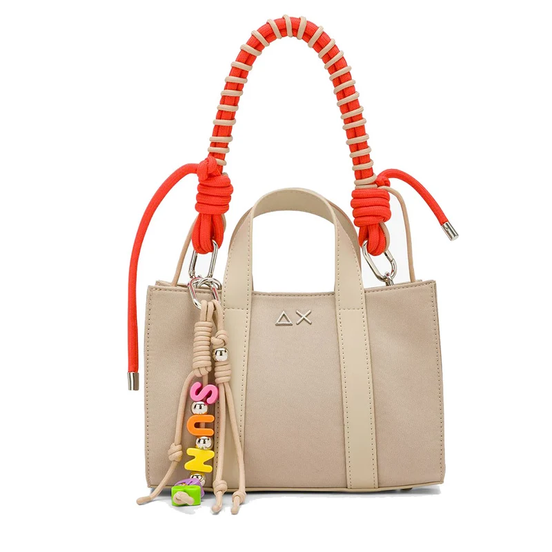 Shopping Bag SUN68 linea Mini Bag Everyday colore Sabbia